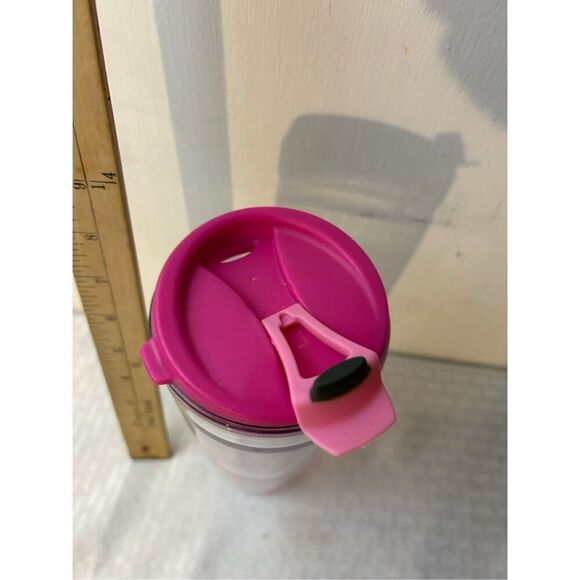 Bubba travel cup pink 24 oz pink lid - Picture 2 of 2